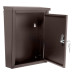 Small Wall Mount Mailbox - Rubbed Bronze